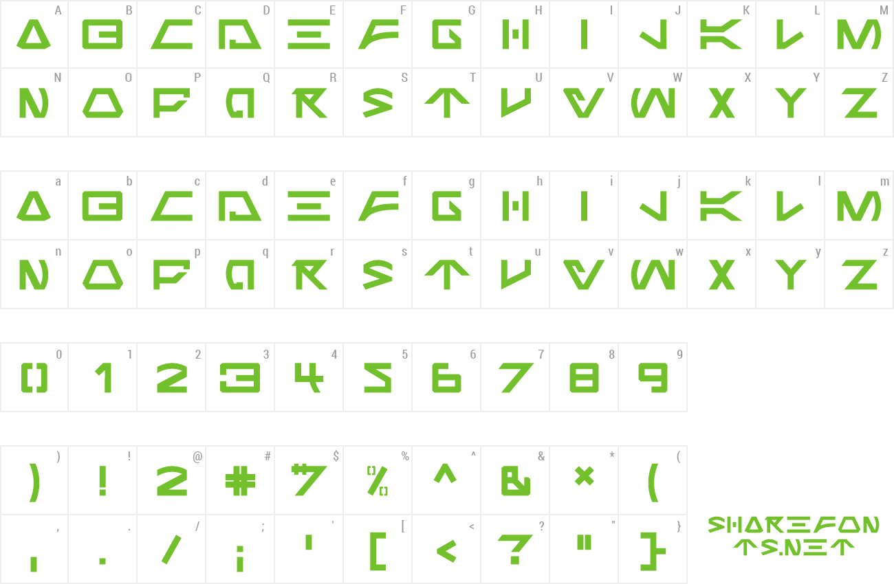 Font Jabba the Font preview